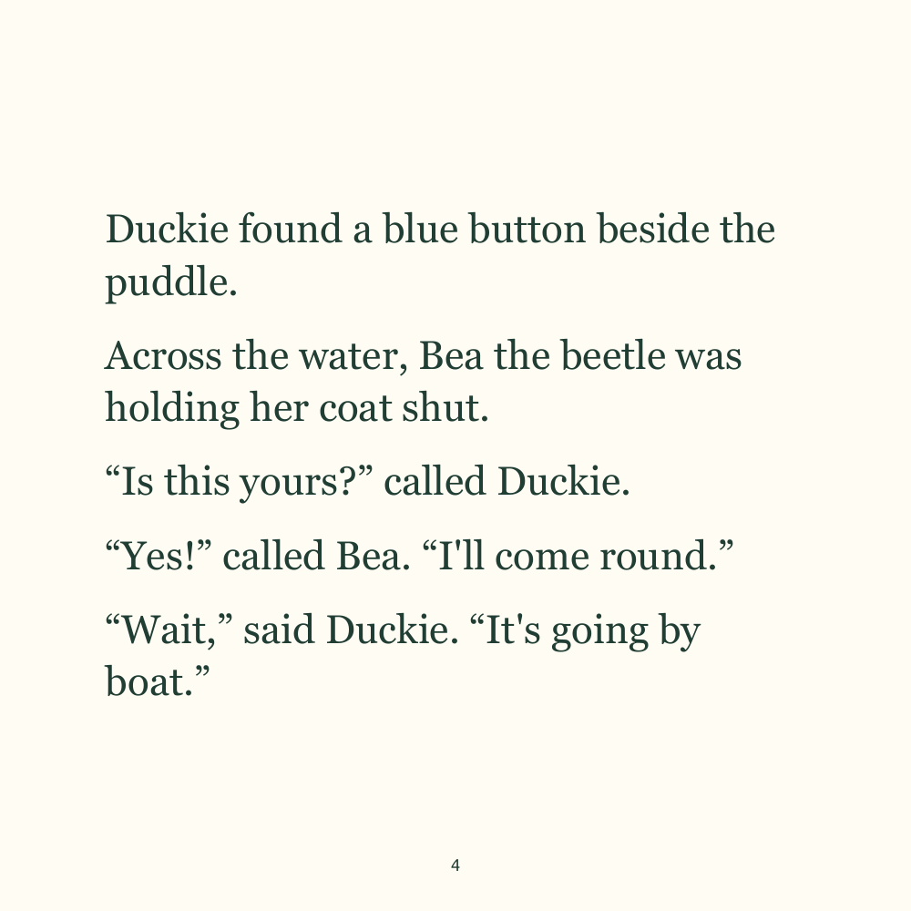 Duckie's Button Boat, selected page 4