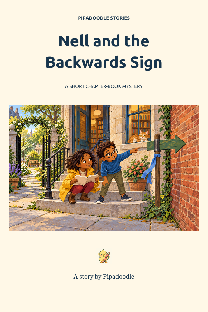 Nell and the Backwards Sign — book cover