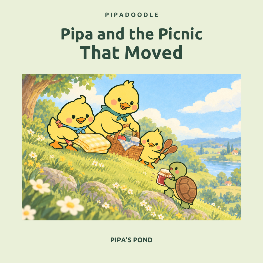 Pipa and the Picnic That Moved — book cover